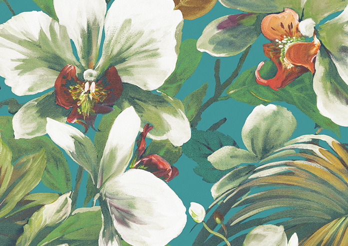 Moorea, Tropics - Twist&Fit Roller Blind - Image 6